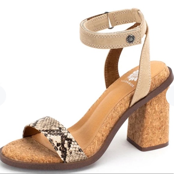 Yellow Box Shoes - Yellow Box Caikos cork sandals